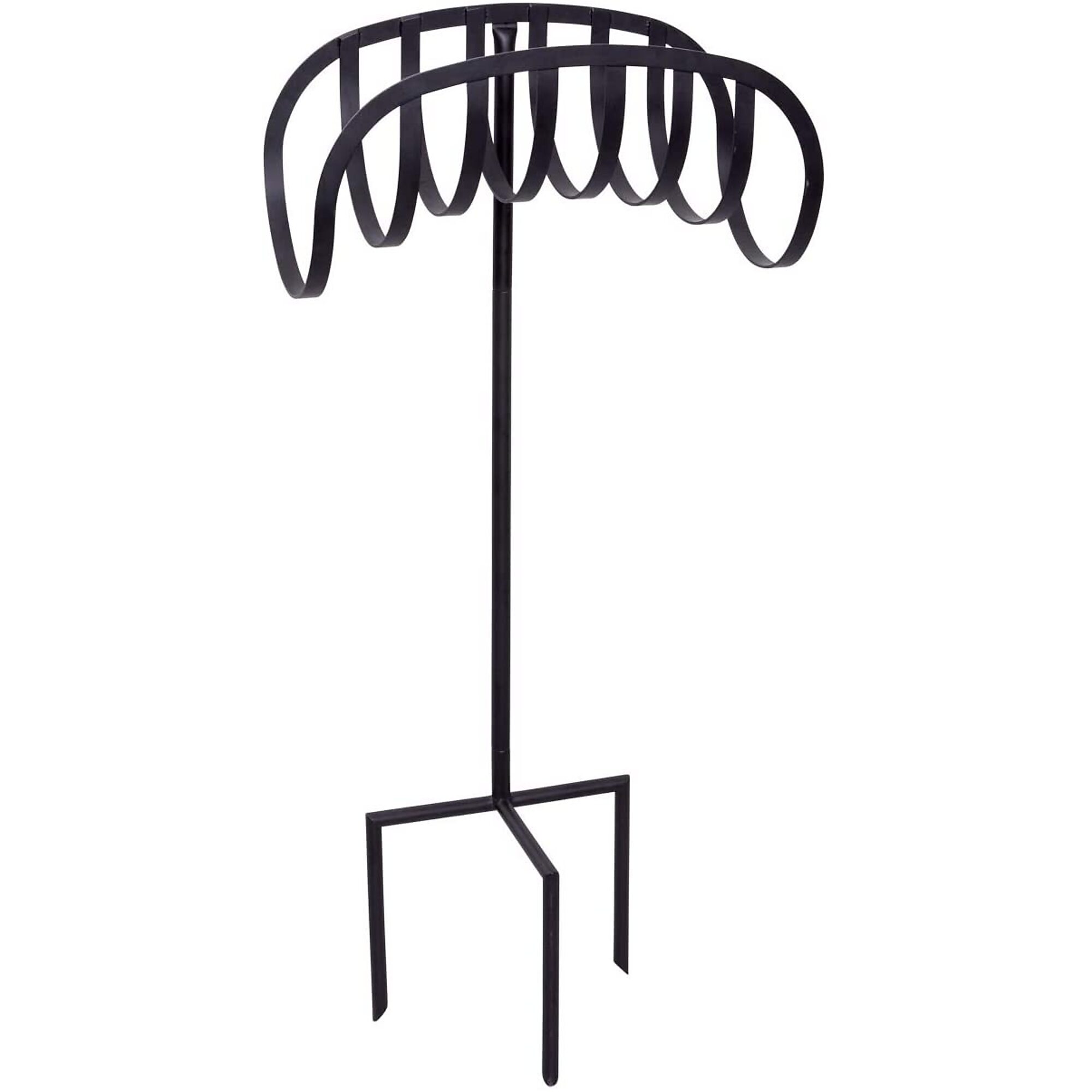 Liberty Garden Manger Hose Stand, Holds 125ft., Brown, Model# 647-KD